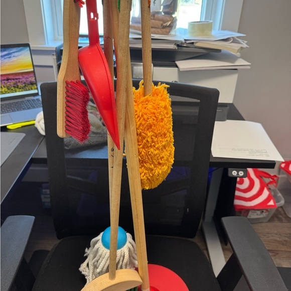 Melissa & Doug Cleaning Set - Red, Yellow, Blue - Picture 1 of 2